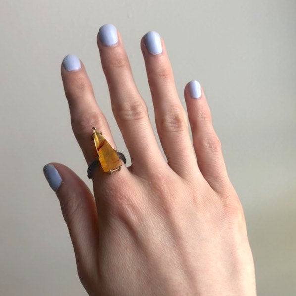 Lori Francescutti, Iron Oxide Shield Ring