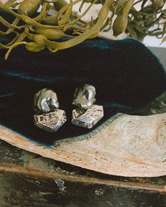 RYHN, Keshi Stone Earrings