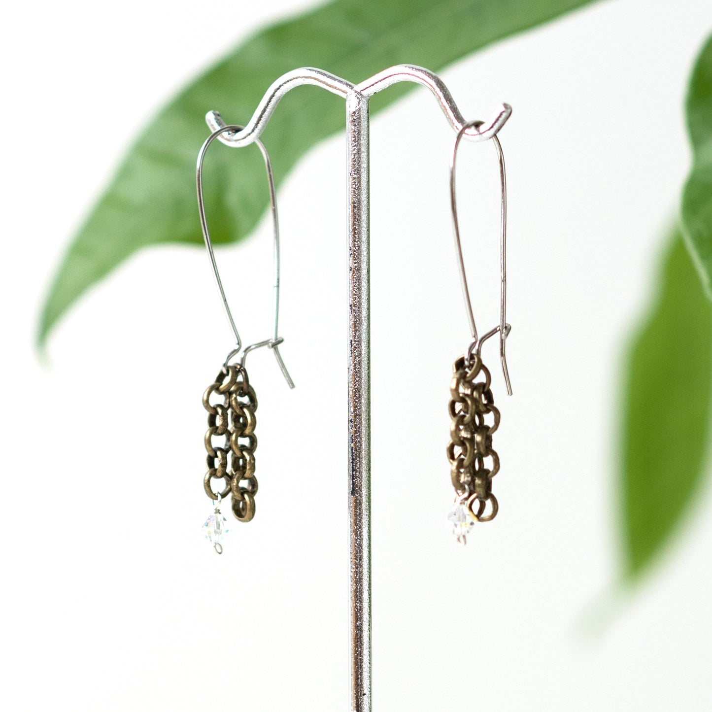 Brenda Wong, Crystal Tassel Earrings