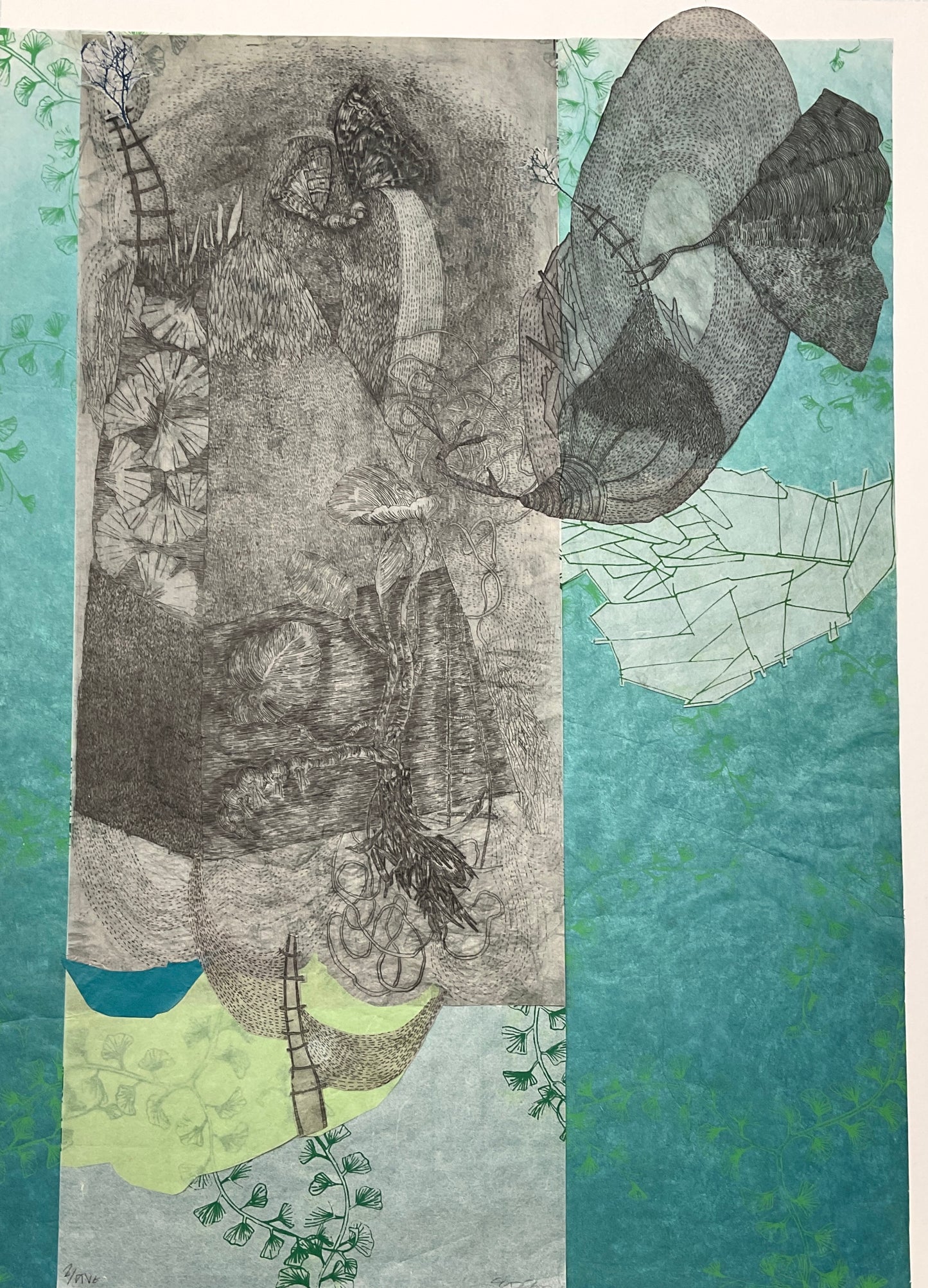 Elizabeth D'Agostino, Behind the Garden Wall, Topography III