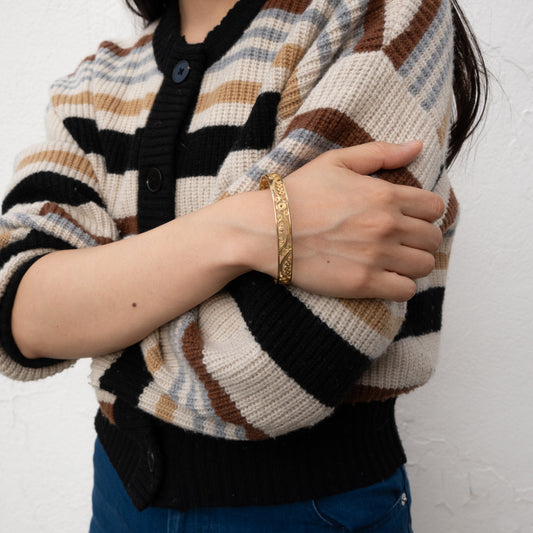 Alexandra Temple, Filigree Silver Bracelet