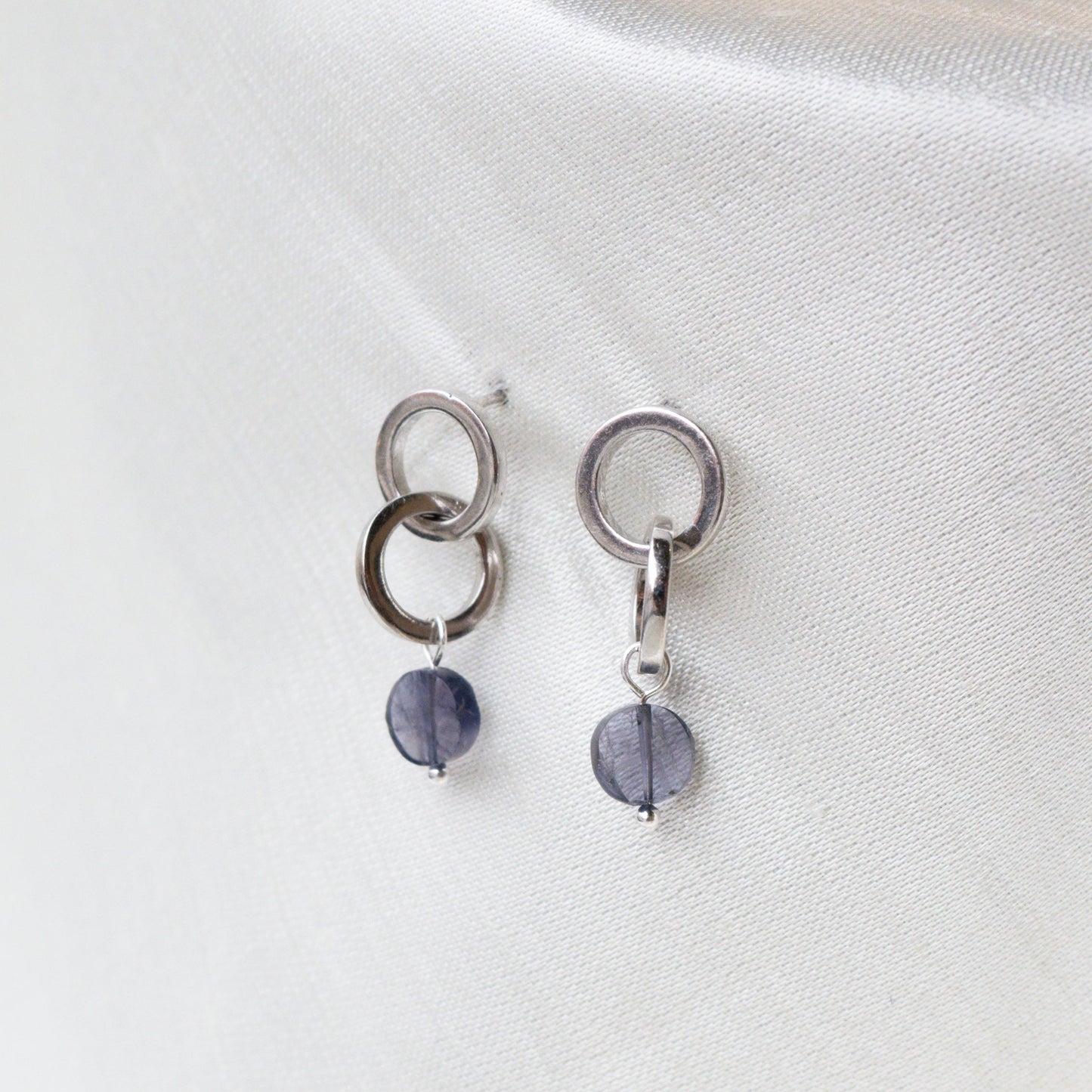 Brenda Wong, Double Circle Stud Earrings