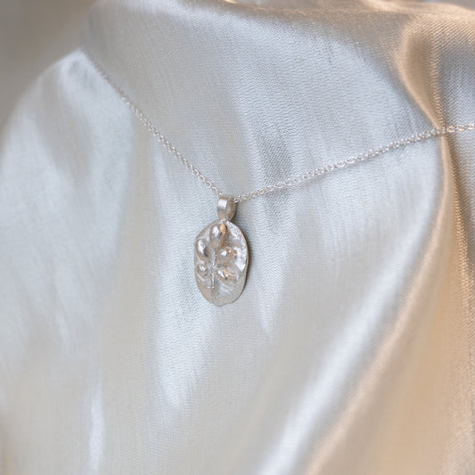 Andrea Mueller, Floral Quintet Cameo Necklace