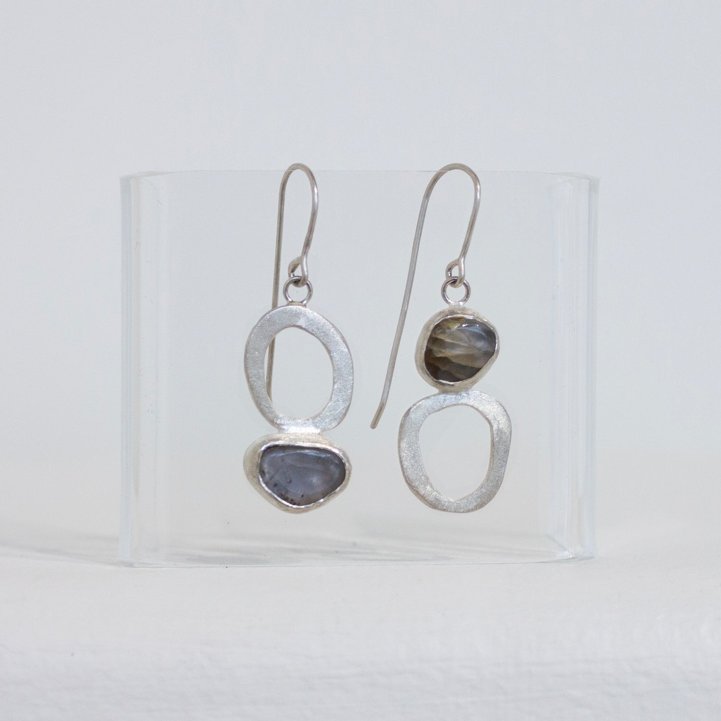 Galili Ellis, Asymmetrical Moonstone Dangles