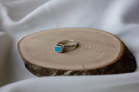 Galili Ellis, Square Turquoise Ring