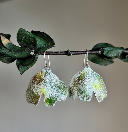 Galili Ellis, Ginkgo Leaf Earrings