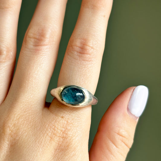 Kathryn Rebecca, Blue Tourmaline Ring