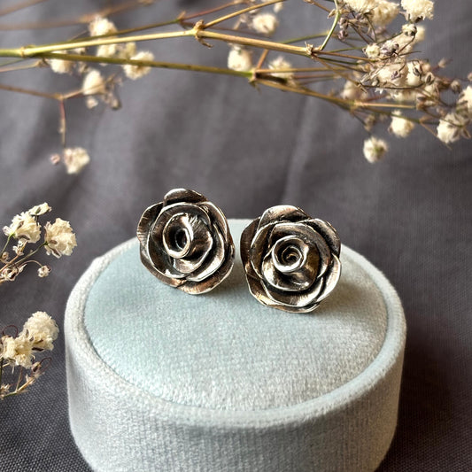 Kathryn Rebecca, Large Rose Studs