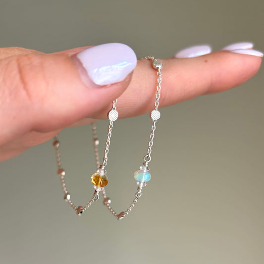 Kathryn Rebecca, Citrine Gemstone Bracelet