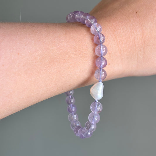 Kathryn Rebecca, Beach Bracelet - Amethyst