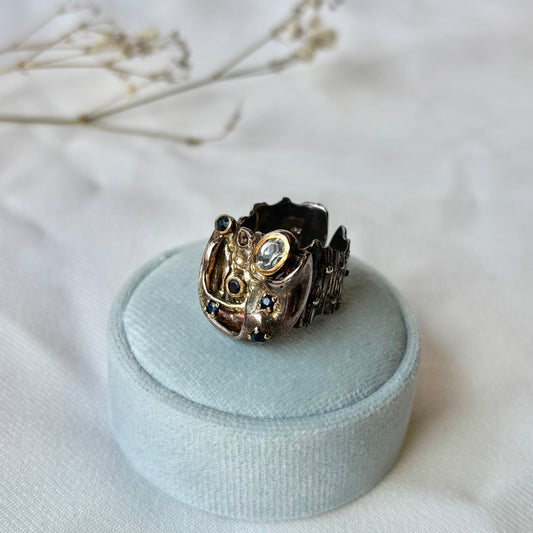 Out Designs, Driftwood and Gemstone Ring