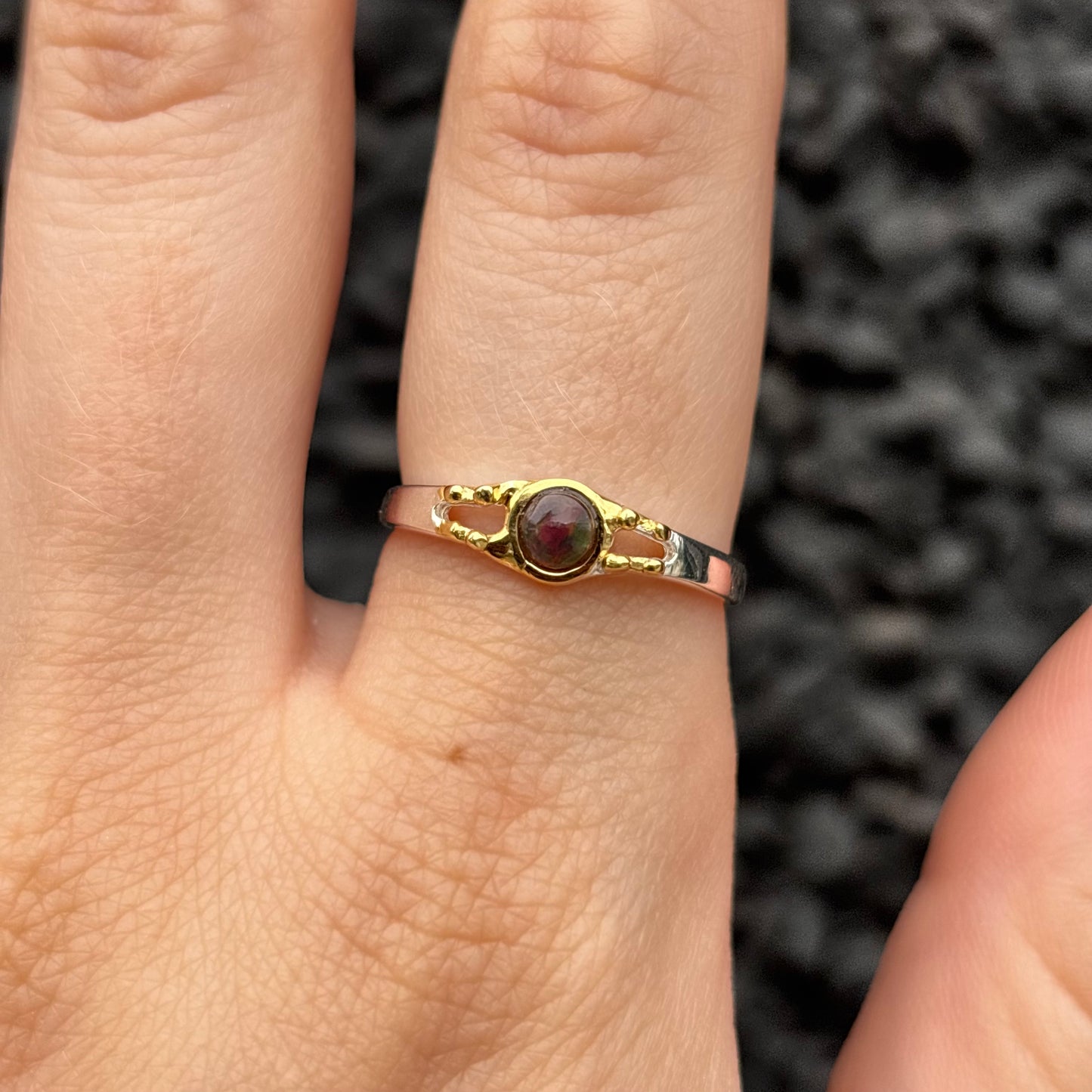 Out Designs, Black Opal Ring