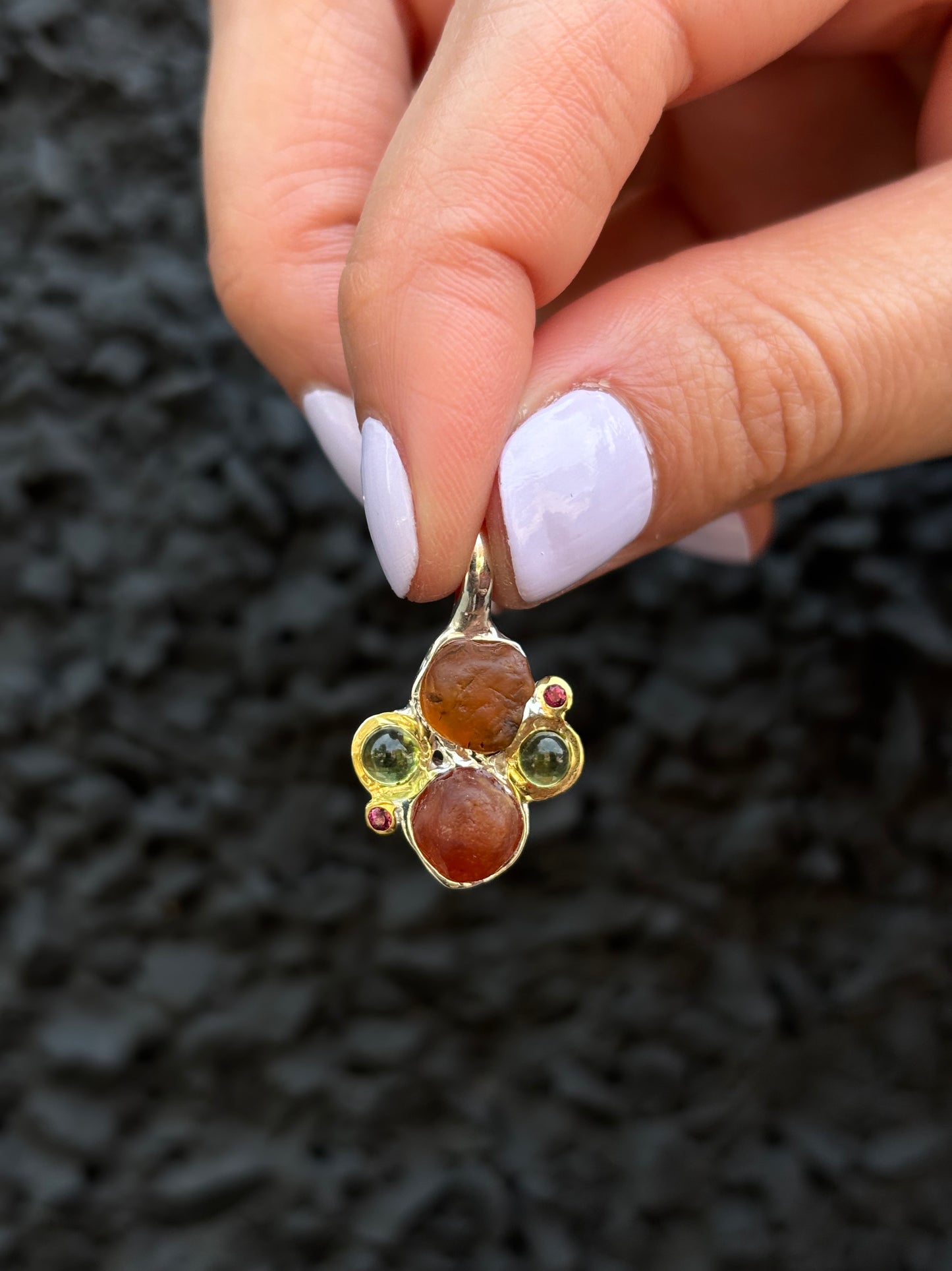 Out Designs, Rough and Glimmer Pendant