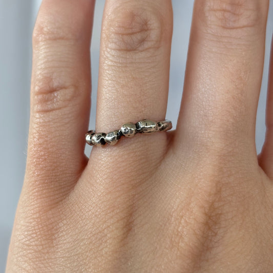 RYHN, Tolt Curve Silver Ring