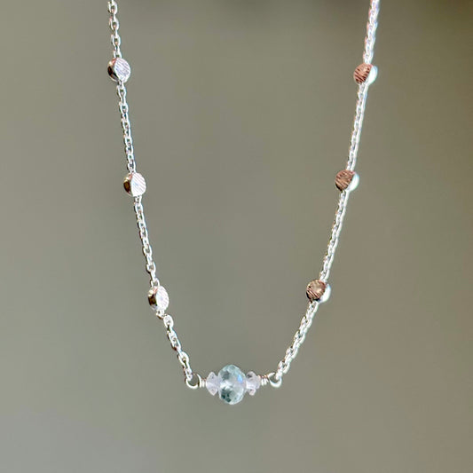 Kathryn Rebecca, Aquamarine Gemstone Bracelet