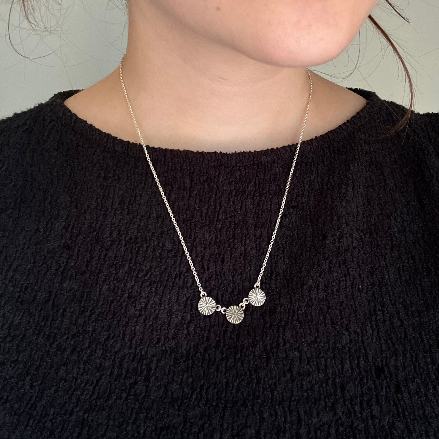 Andrea Mueller, Triple Ray of Light Necklace