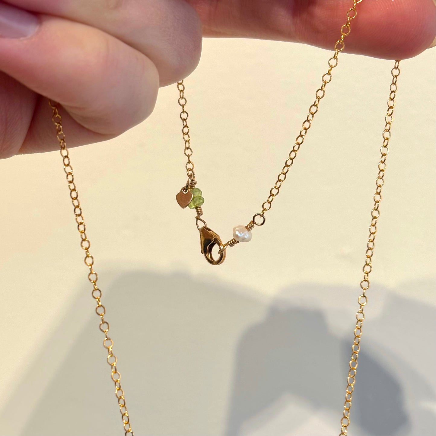 Hailey Jane, Baroque Pearl Drop Necklace