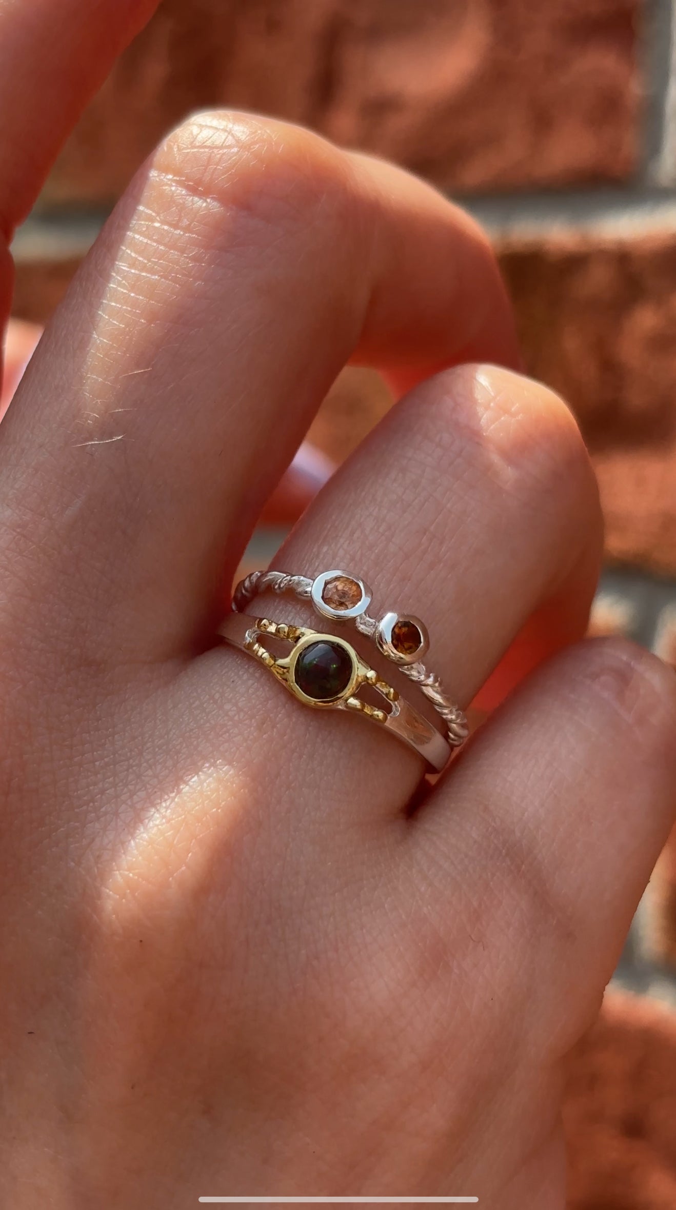 Out Designs, Black Opal Ring