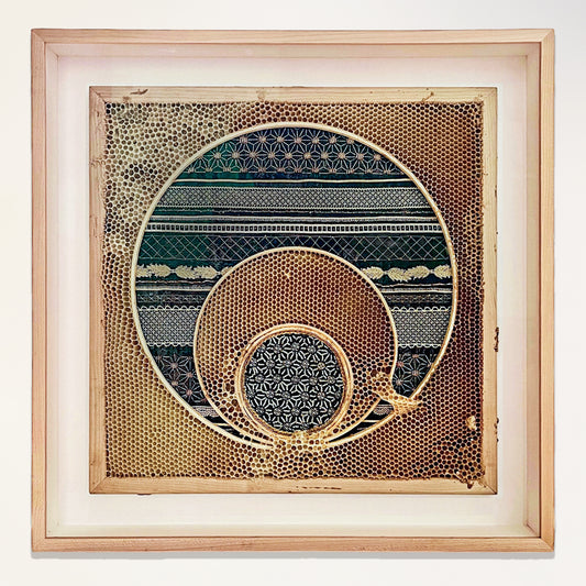 Ava Roth, Japanese Lace, Gold and Black