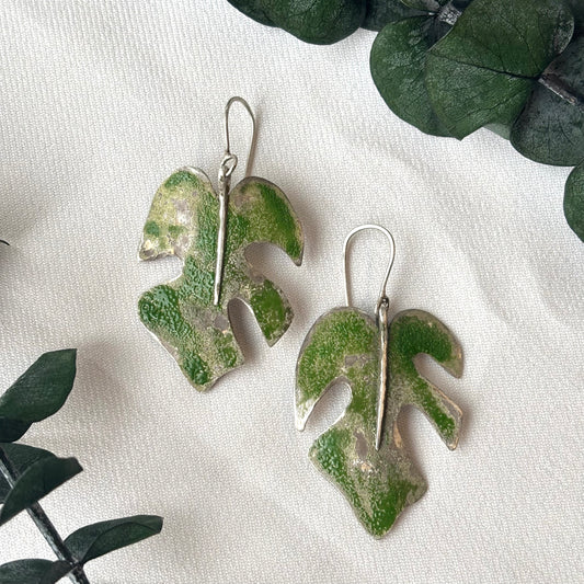 Galili Ellis, Large Monstera Earrings