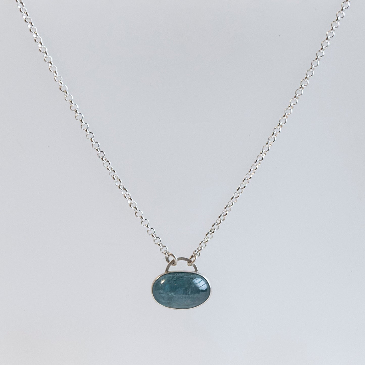 Andrea Mueller, Oval Kyanite Necklace