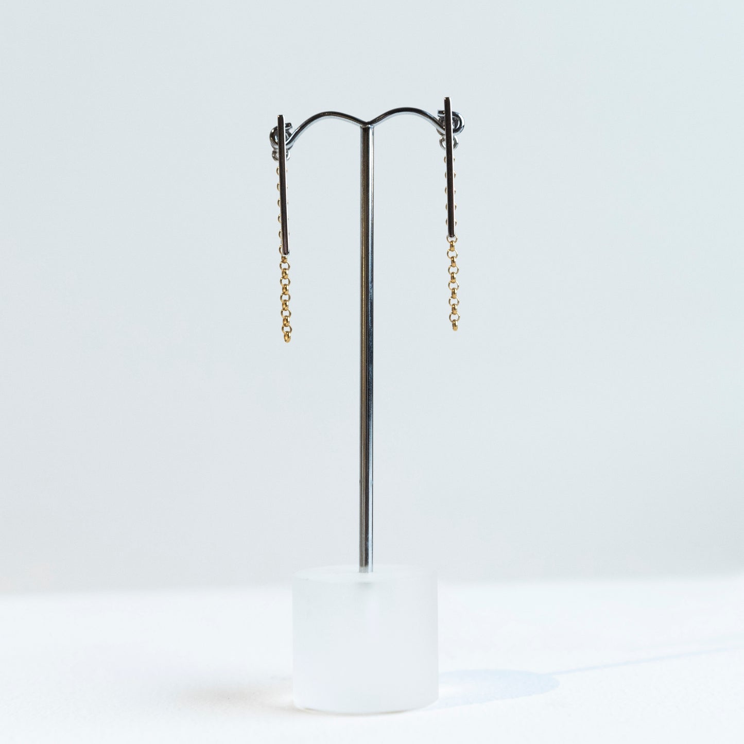 Brenda Wong, Long Bar Stud Earrings