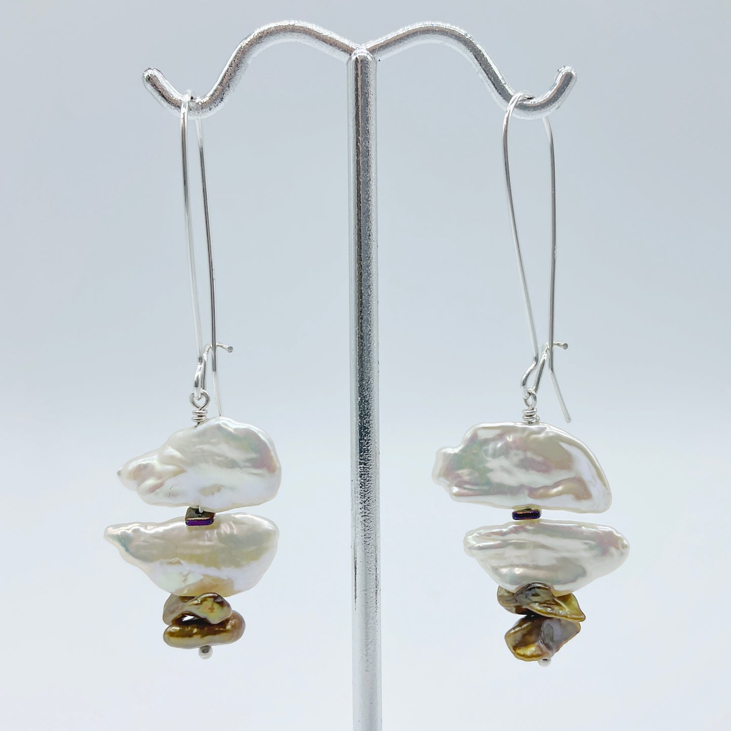 Brenda Wong, Keishi Pearl 'Bloom' Earrings