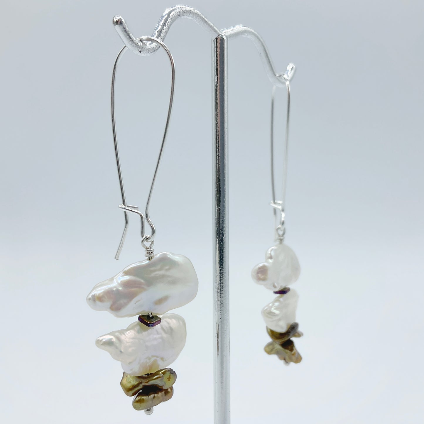 Brenda Wong, Keishi Pearl 'Bloom' Earrings