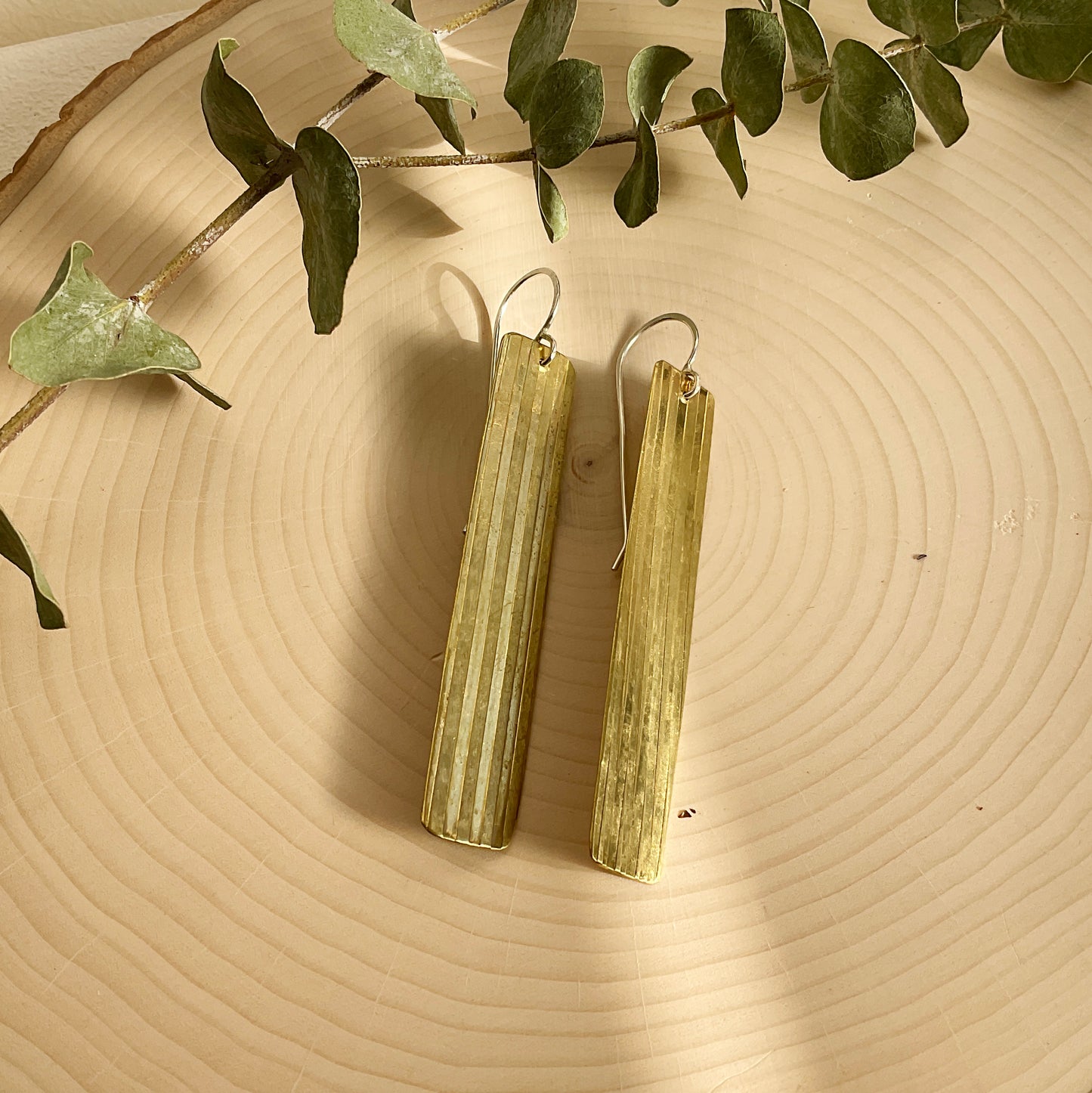 Galili Ellis, Rectangular Brass Dangles