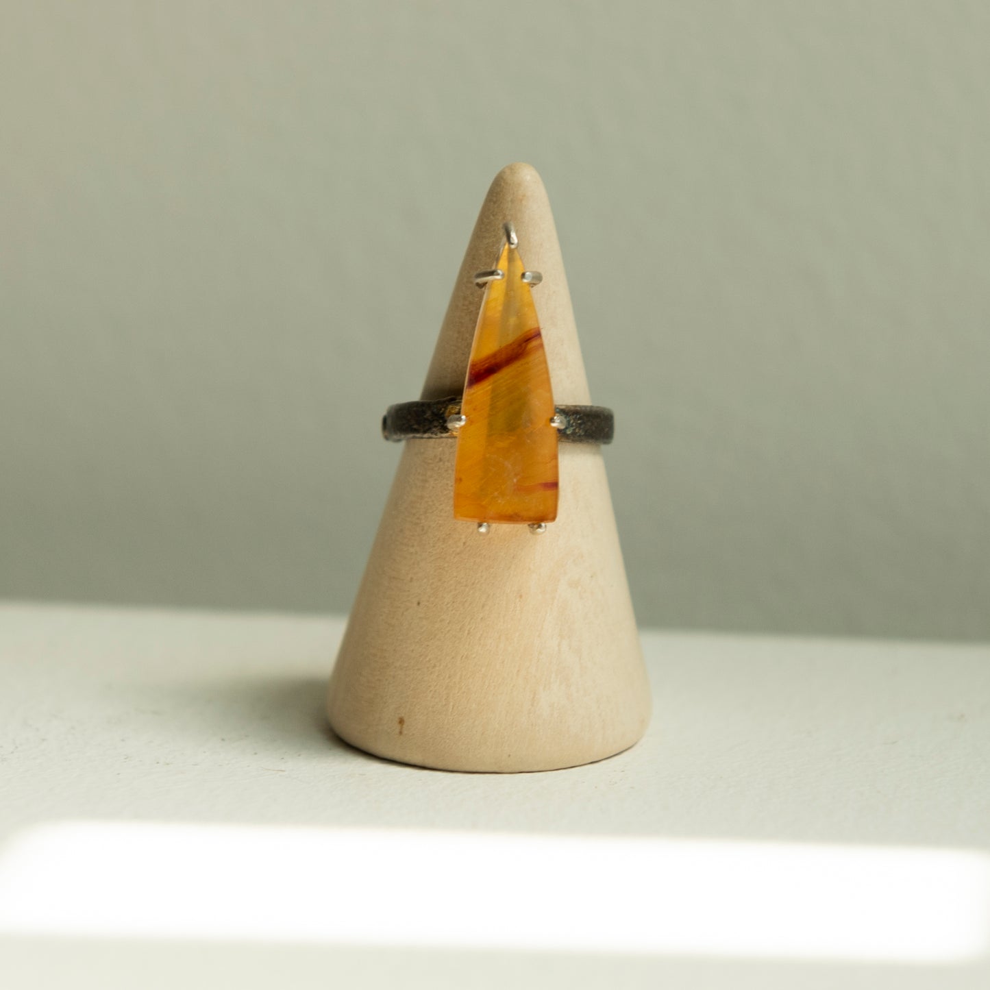 Lori Francescutti, Iron Oxide Shield Ring