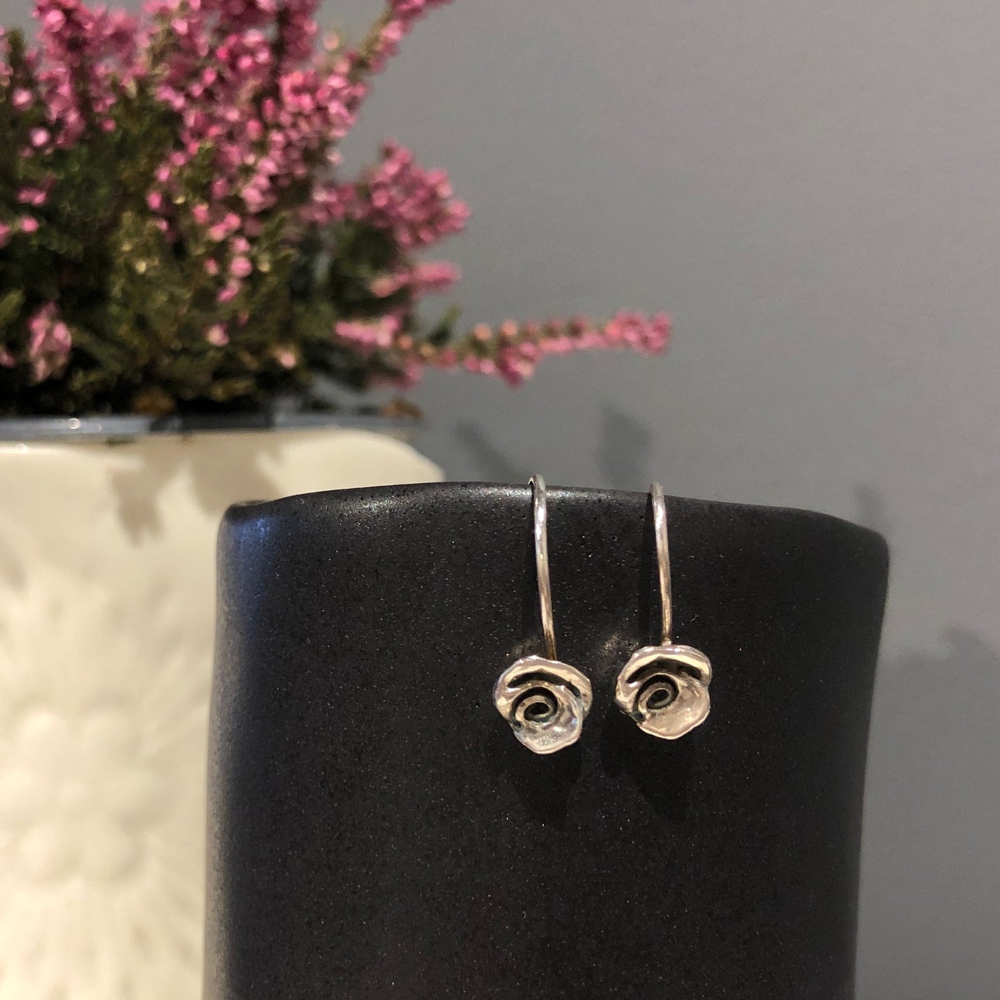 Kathryn Rebecca, Rose Drop Earrings