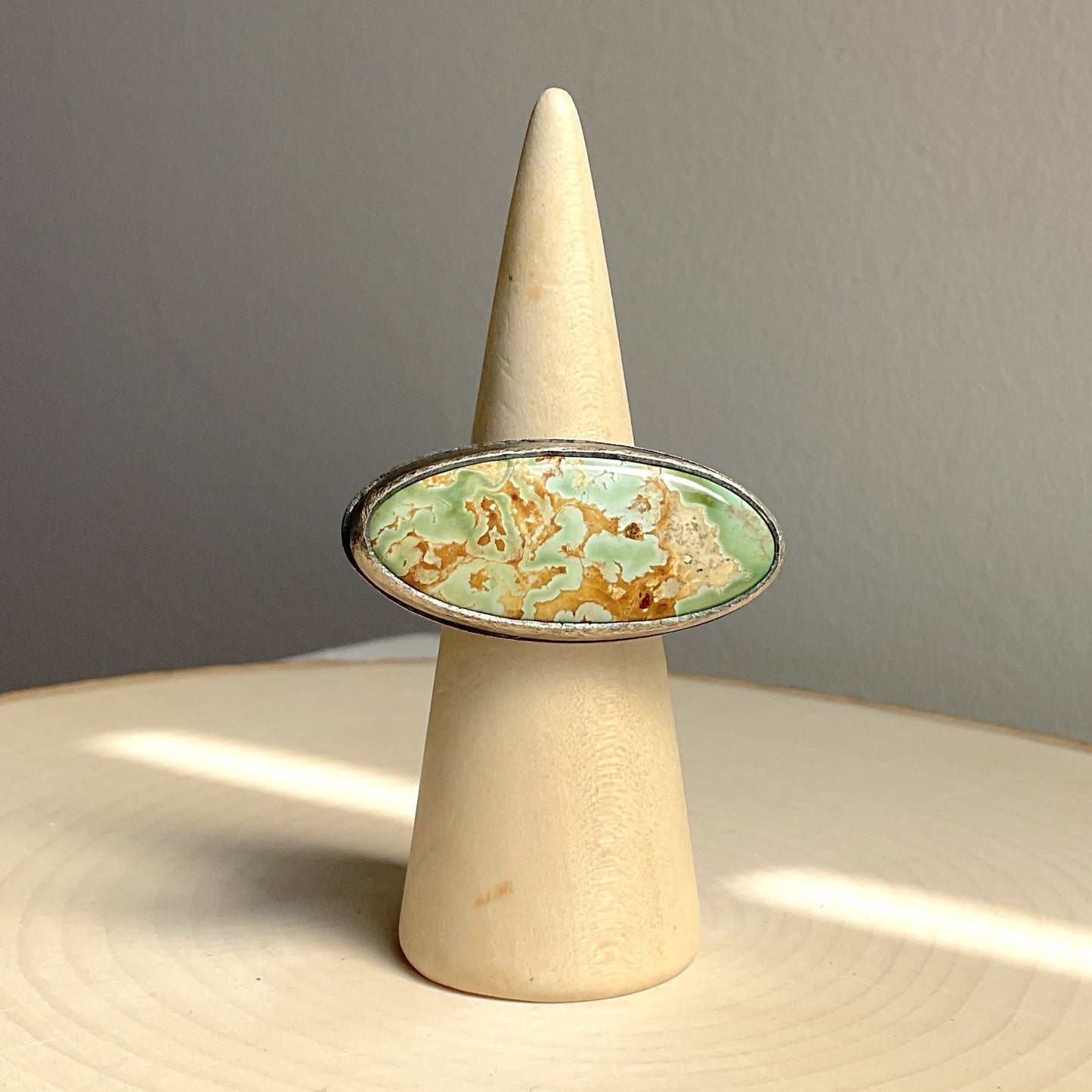 Lori Francescutti, Cerrillos Turquoise Horizontal Ring