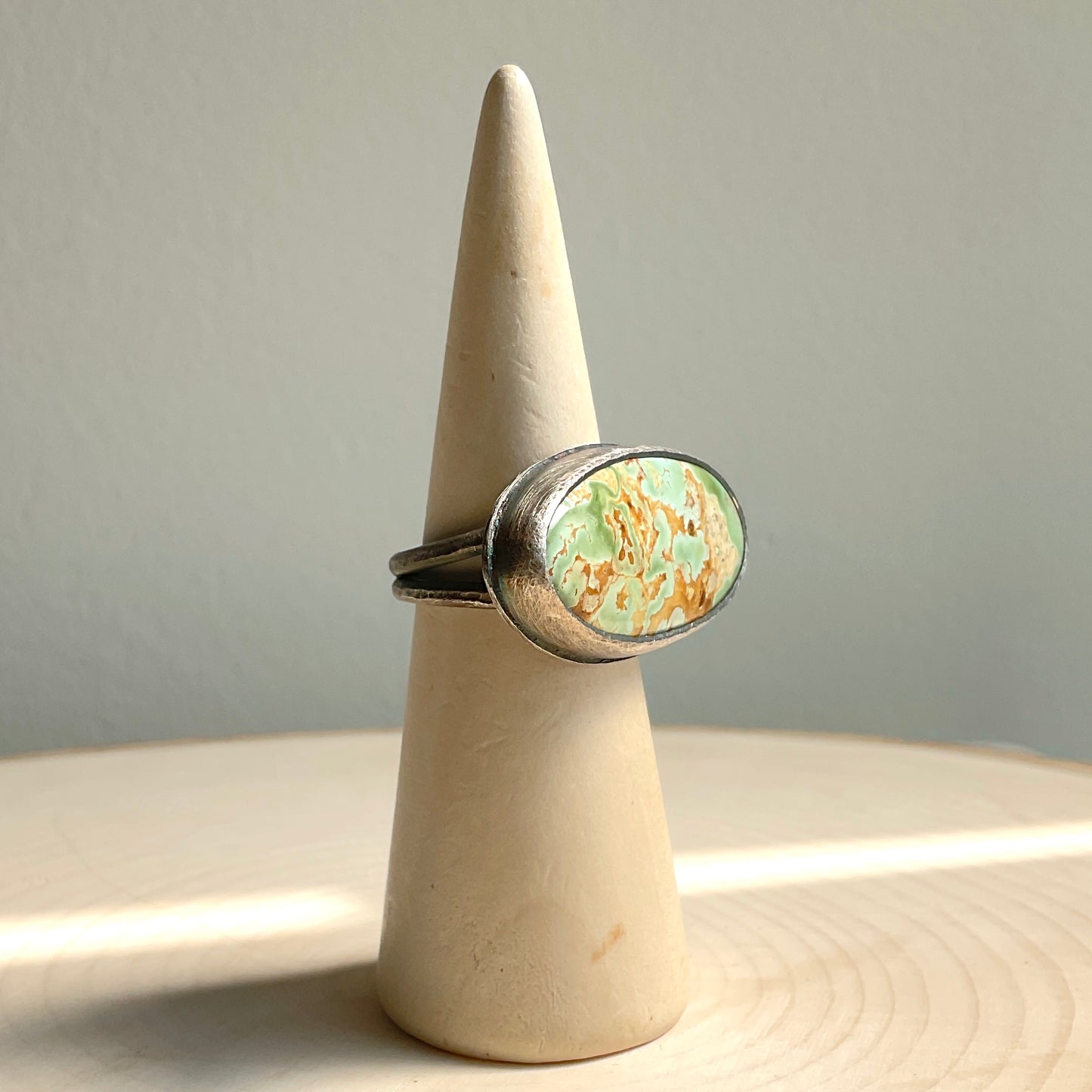 Lori Francescutti, Cerrillos Turquoise Horizontal Ring