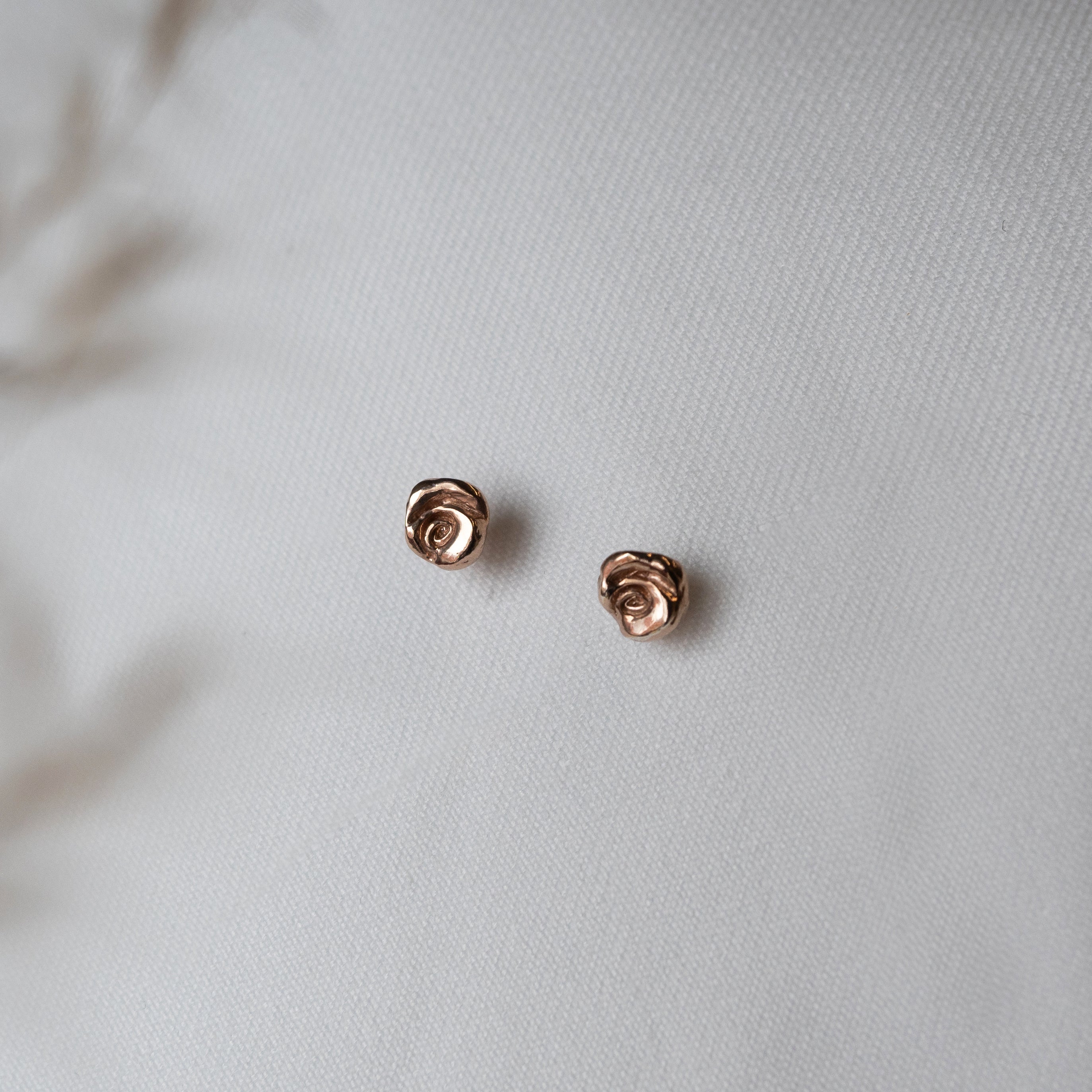 Kathryn Rebecca, Rose Gold Studs-2