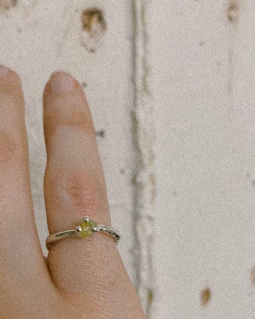 RYHN, Montana Sapphire Rough Ring