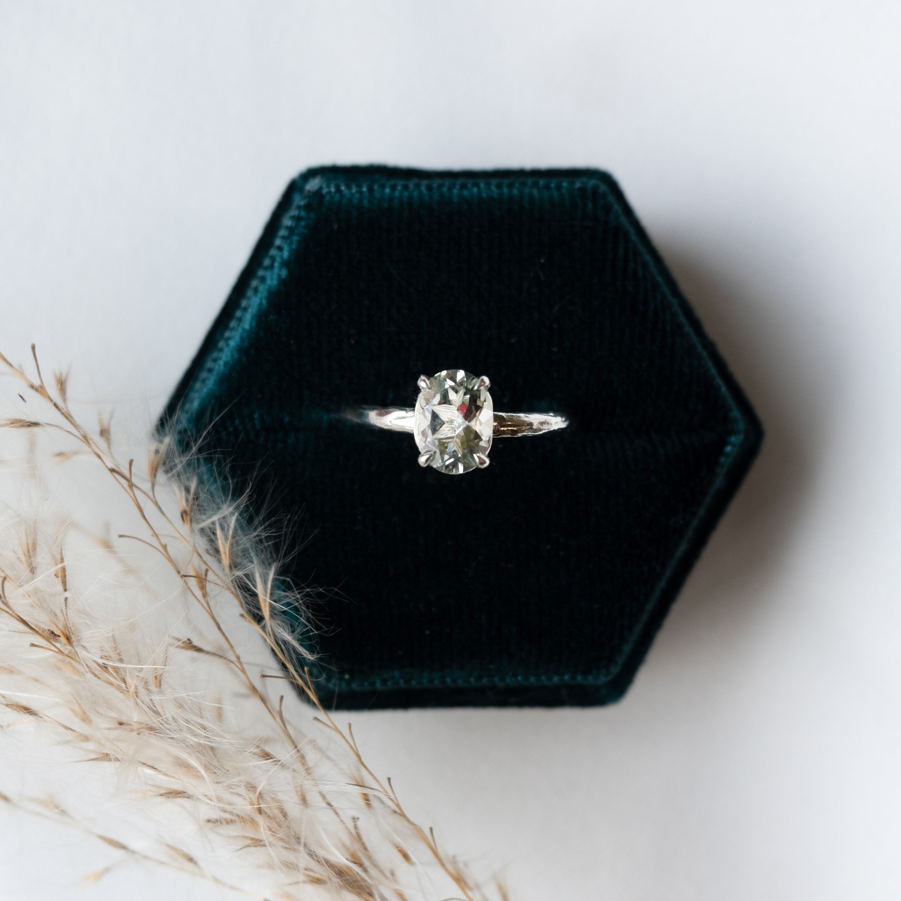 Kathryn Rebecca, Prasiolite Ring