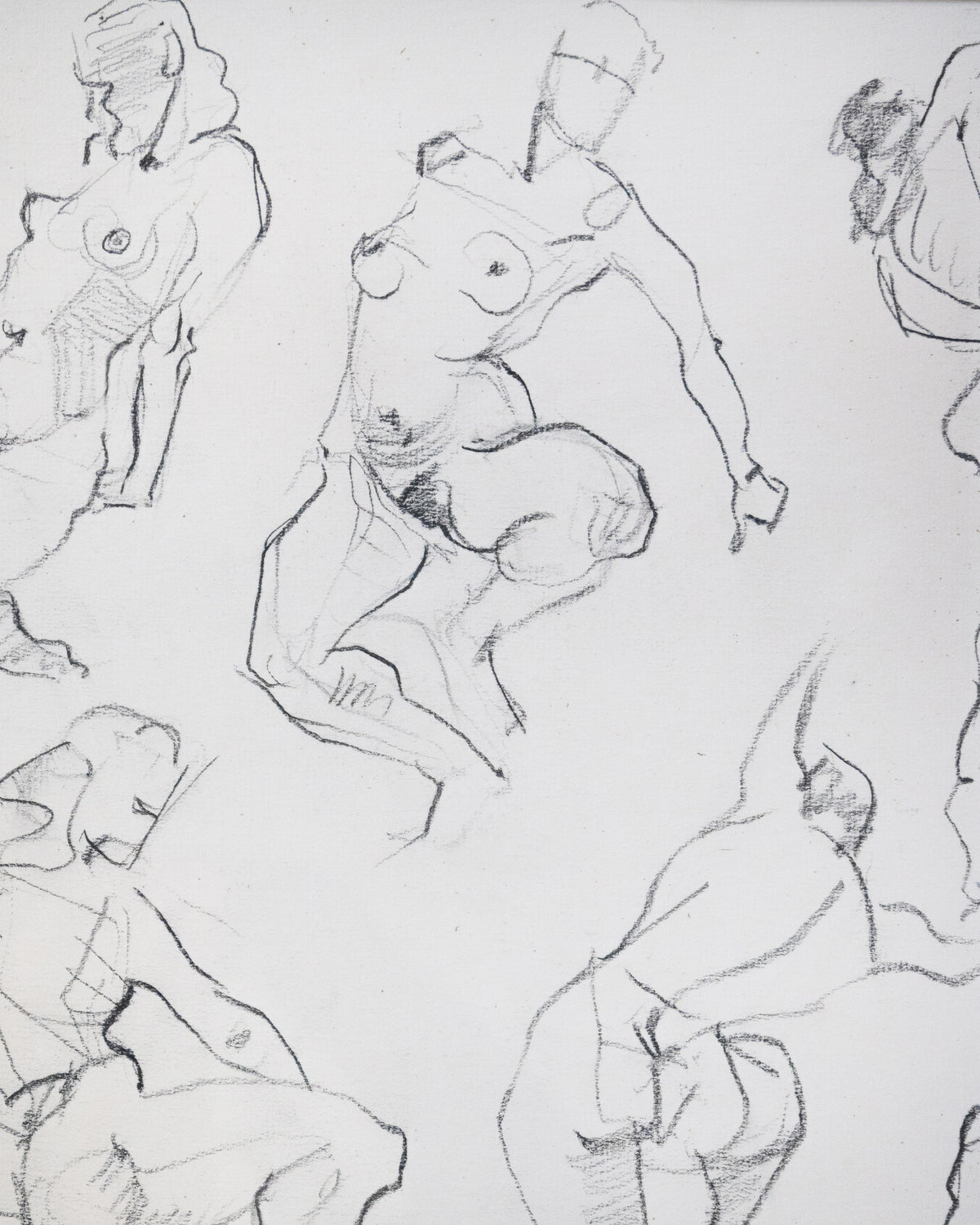 Gerald Trottier, 5 Female Figures-2