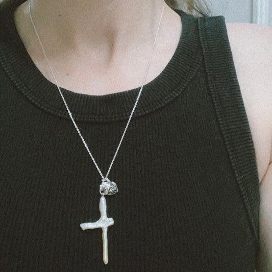 RYHN, Cross Sorrow Necklace