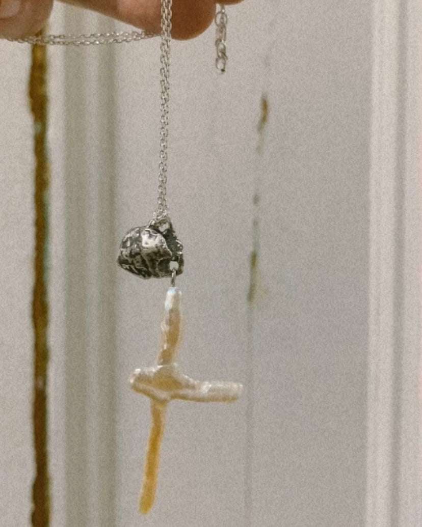 RYHN, Cross Sorrow Necklace-4