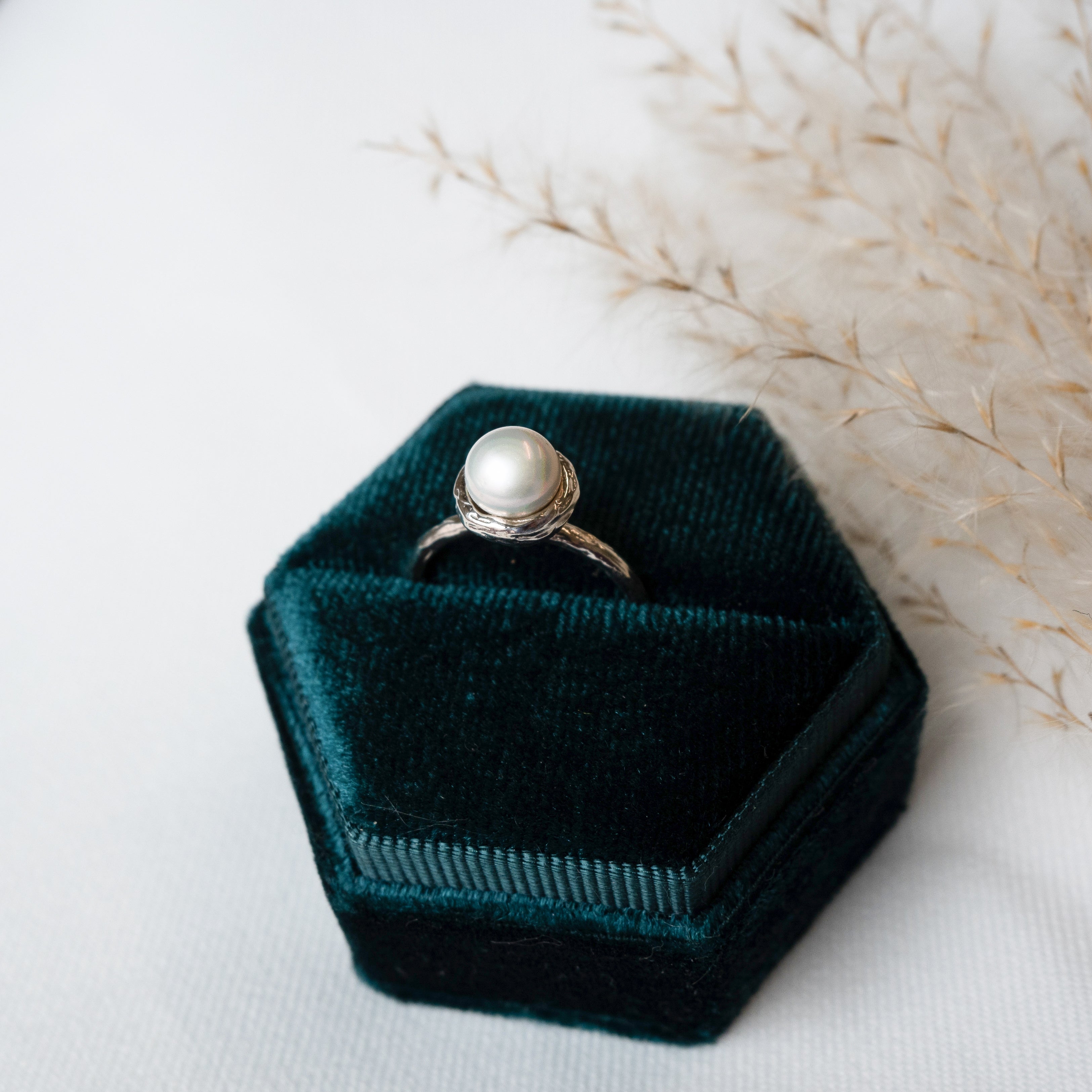 Kathryn Rebecca, Pearl Nest Ring-2