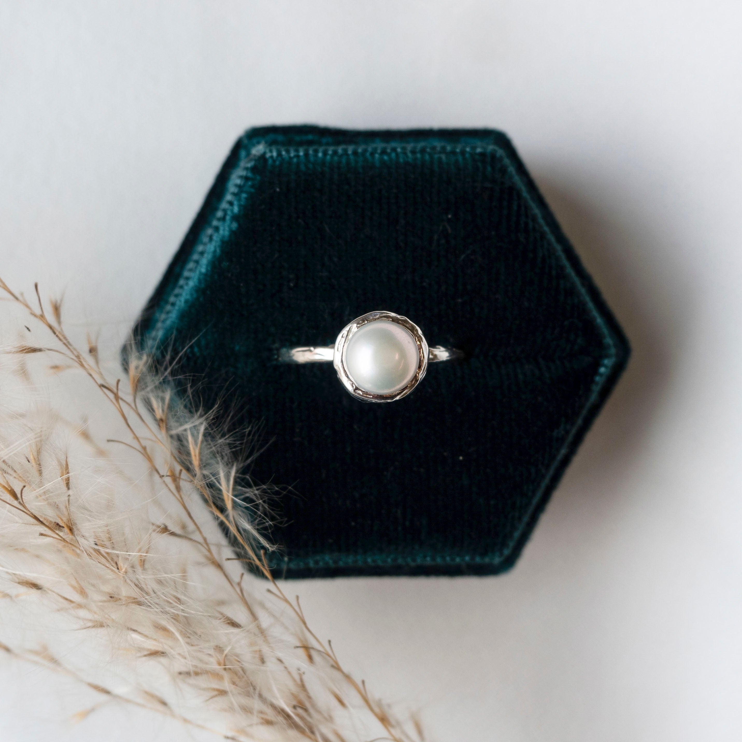 Kathryn Rebecca, Pearl Nest Ring-1