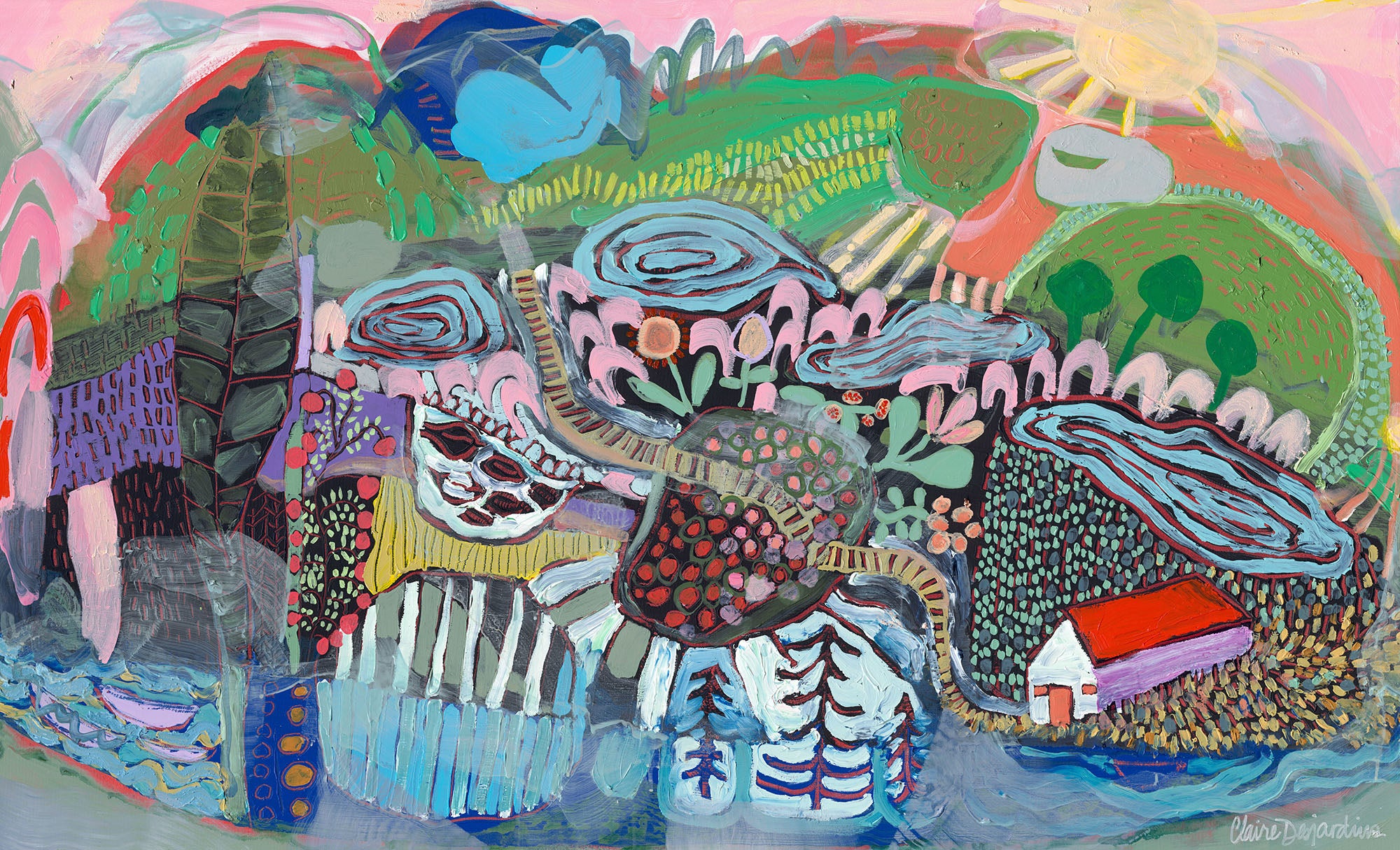 Claire Desjardins, The Long Way