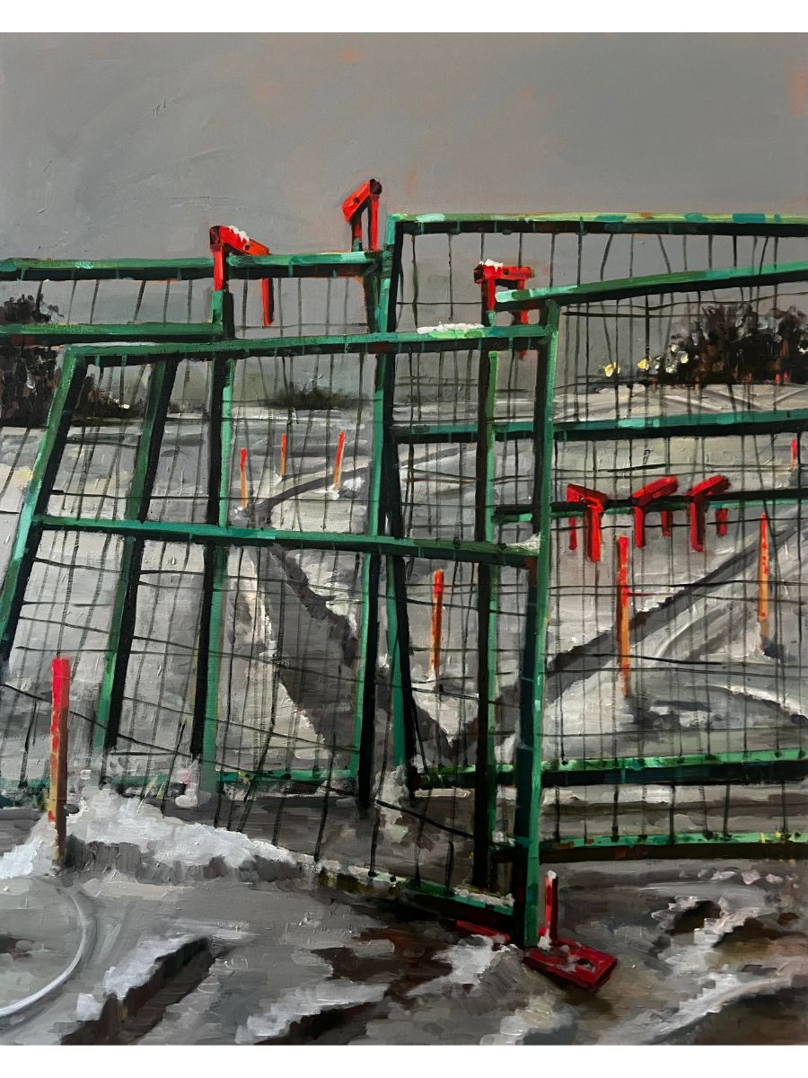 Eryn O'Neill, Construction Fencing