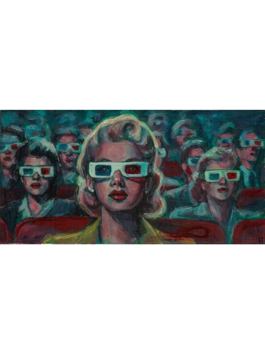 ACQUIRED | Kelly Grace, Study for "The Premiere"-4