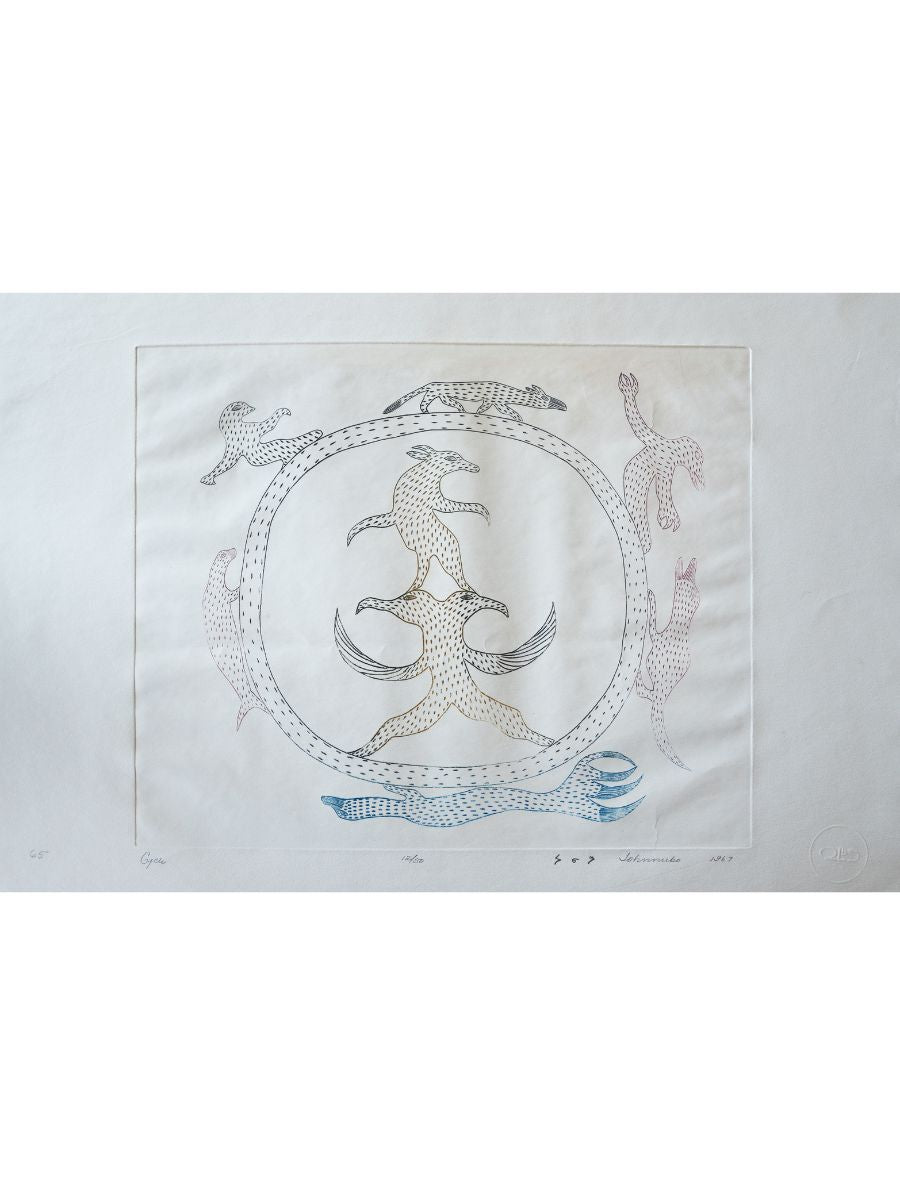 Cycle, Johnnibo Ashevak (Inuit, Kinngait)-3
