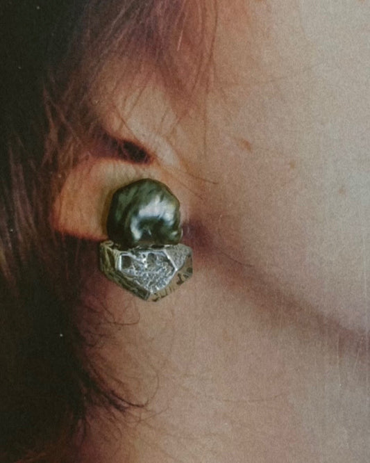 RYHN, Keshi Stone Earrings