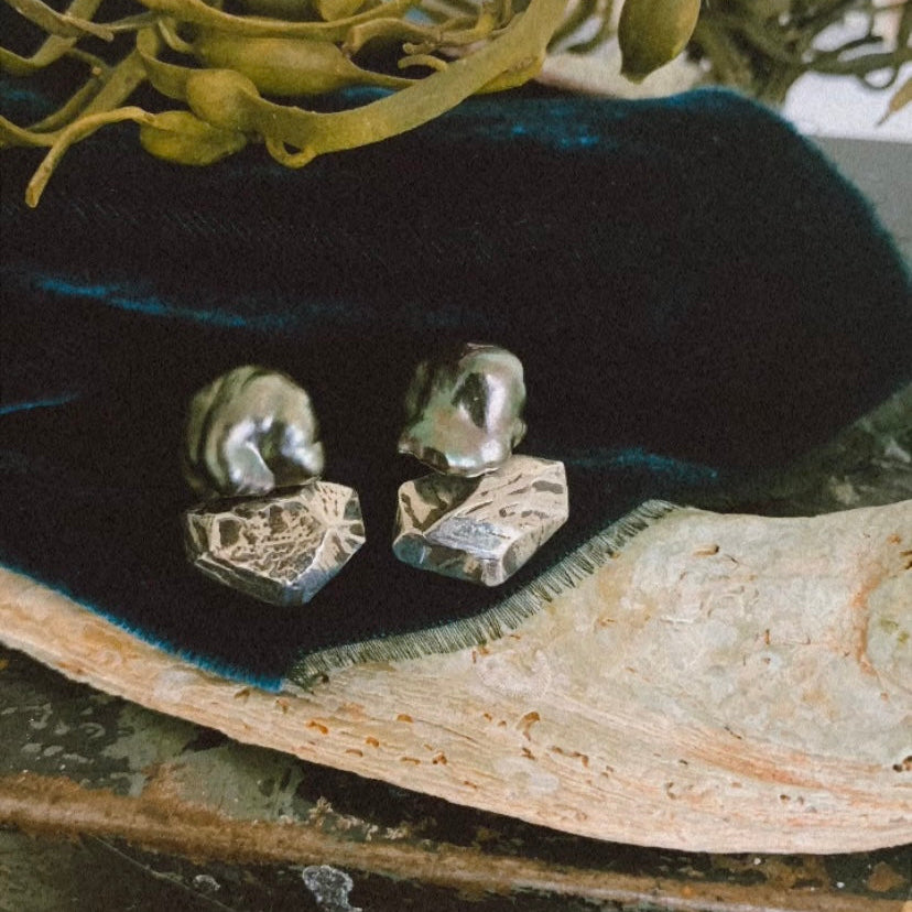 RYHN, Keshi Stone Earrings