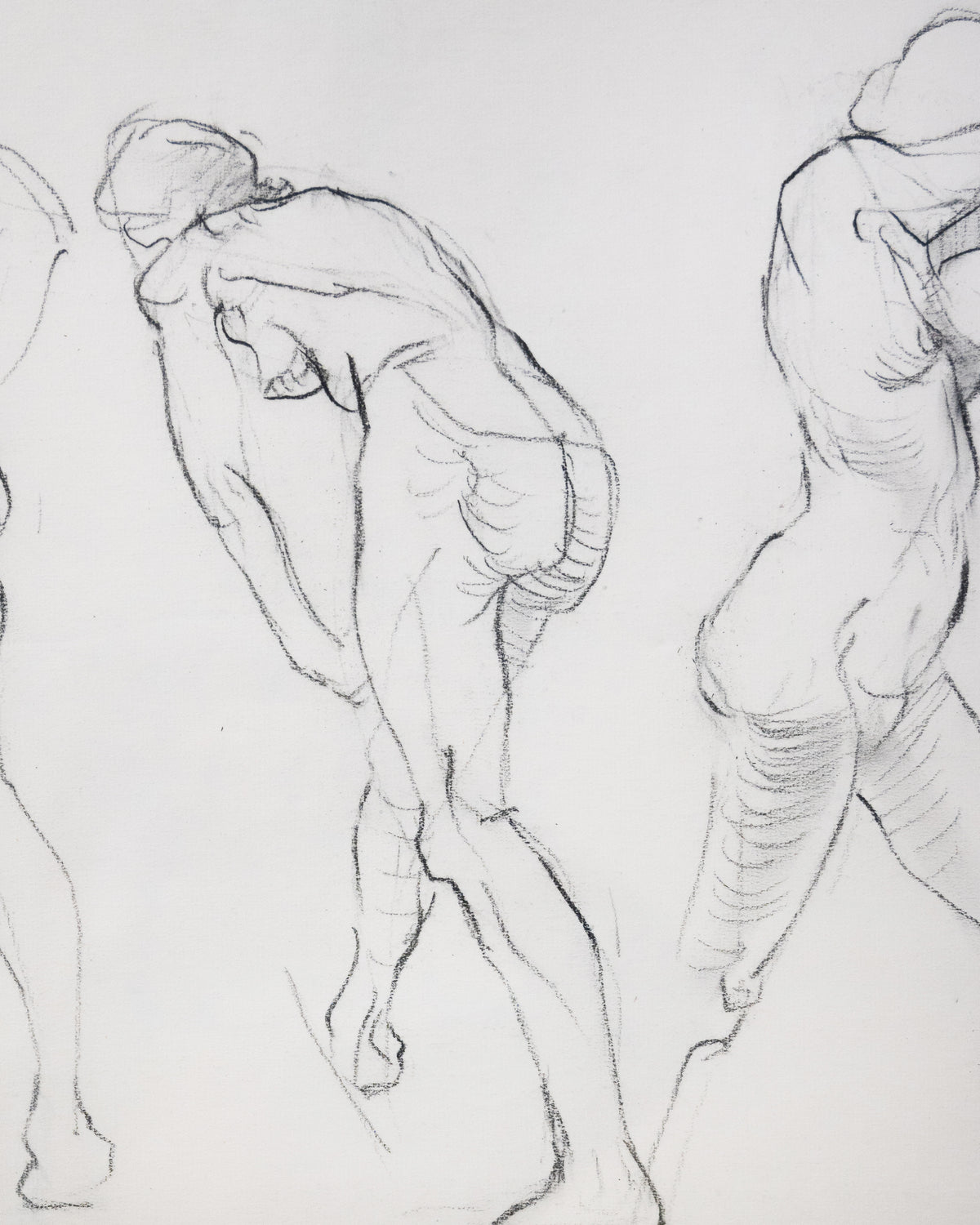 Gerald Trottier, 5 mins sketches of femail figures-2