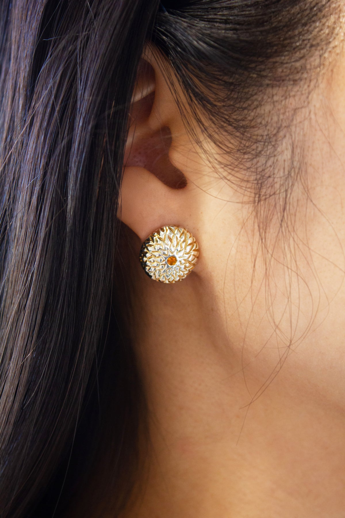 Kathryn Rebecca, Acorn Stud Earrings-2