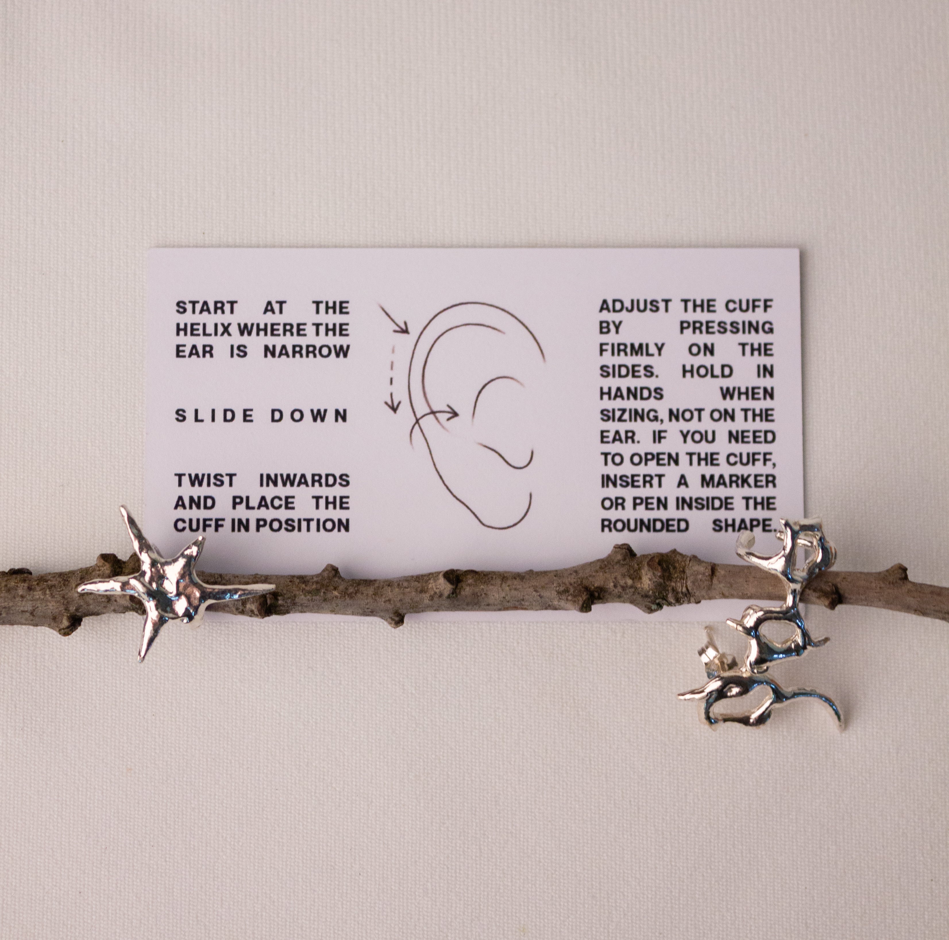 L.L.Y. Atelier, Star Cuff Earring-5